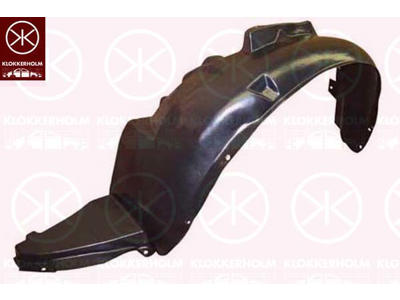 Liner, wheelhouse, Plastic, Left Front