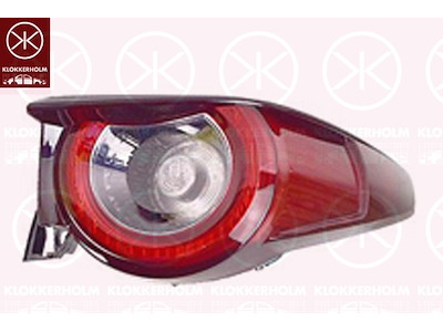 Kombinationsbackljus, Höger, ytterdel, LED