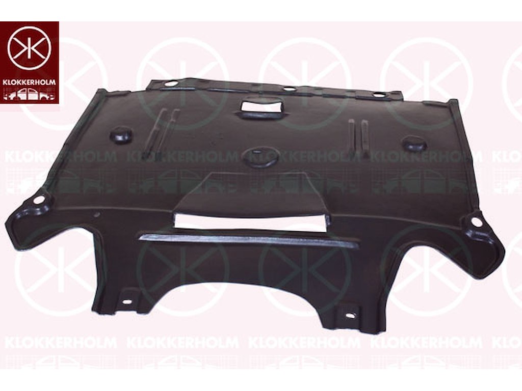 Motorkåpa, Bak, underdel