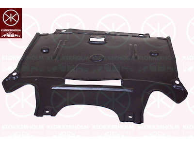 Motorkåpa, Bak, underdel