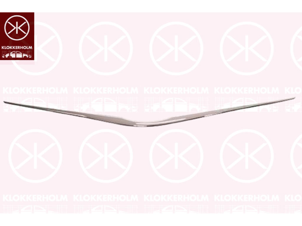 Radiator Grille, Outer section, chrome