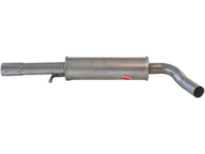 Centre Muffler, See accessories list for additionally required parts:  
