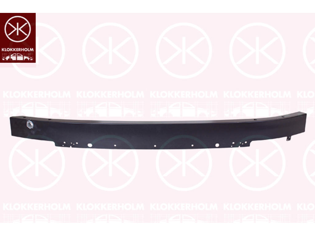 Support, bumper, Aluminium, Front