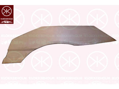 Quarter Panel, Left, Wheel Arch Border, Repair Panel