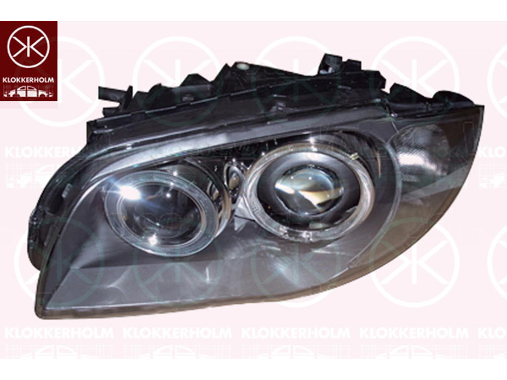 Headlight, Right, Bi-Xenon, with daytime running light, without control unit for Xenon, with motor for headlamp levelling, Valeo