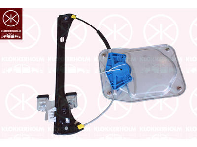 Fensterheber, OE-type, ohne Elektromotor, elektrisch, vorne links
