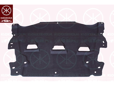 Engine Cover, Lower Section, Centre, Material: Cotton Mix