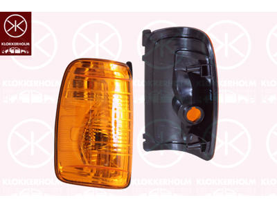 Direction Indicator, Left, yellow, without bulb holder, W16W