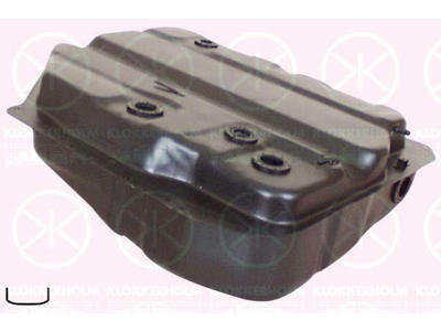Fuel Tank, 75L, Diesel, with gaskets/seals