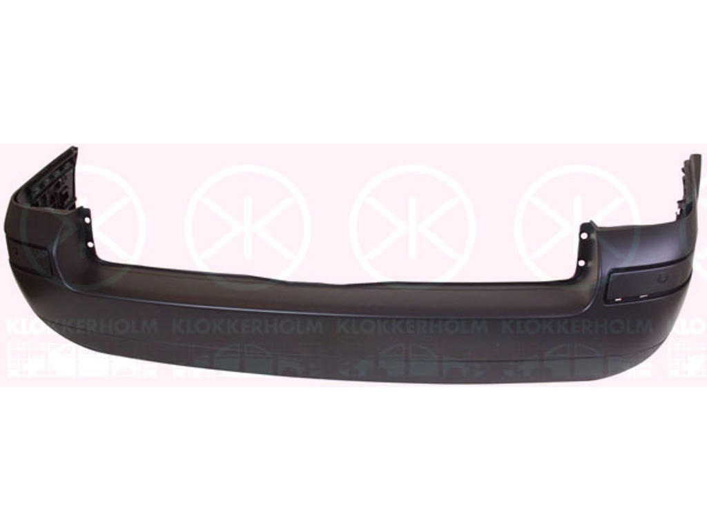 Bumper, Partial primed, Achter