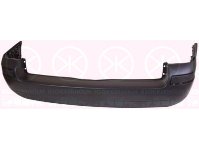 Bumper, Partial primed, Rear