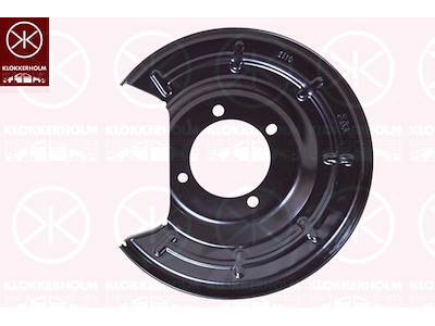 Splash Guard, brake disc, Rear Axle Left, for brake disc diameter [mm]: 268