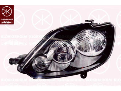 Headlight, H15, with daytime running light, H7, with motor for headlamp levelling, Left, Illuminance [lx]: 20