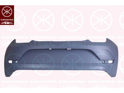 Bumper, w/primer, Rear, Trim Level: FACELIFT