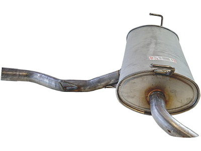 hátsó hangtompító, további szükséges cikkek lásd tartozéklista:  