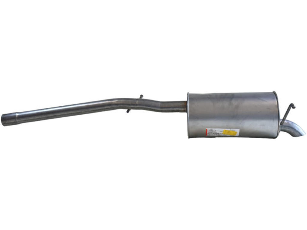 Rear Muffler, See accessories list for additionally required parts:  