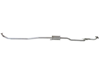 Centre Muffler, See accessories list for additionally required parts:  