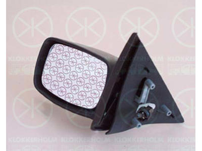 Exterior Mirror, Control: cable pull, Convex, Right