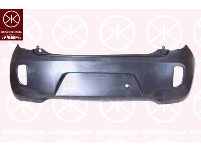 Kofanger, Standard, ikke til køretøjsudstyrsserie/-variant: SPORT, bag, sort