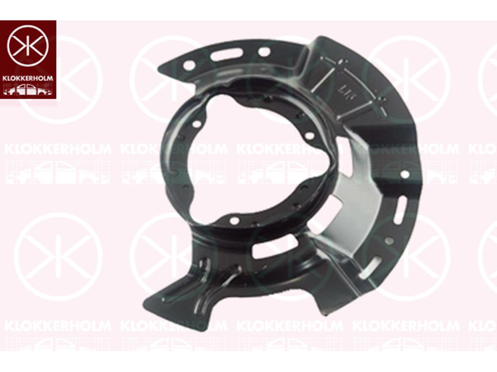 Splash Guard, brake disc, Front Axle Left, for brake disc diameter [mm]: 288