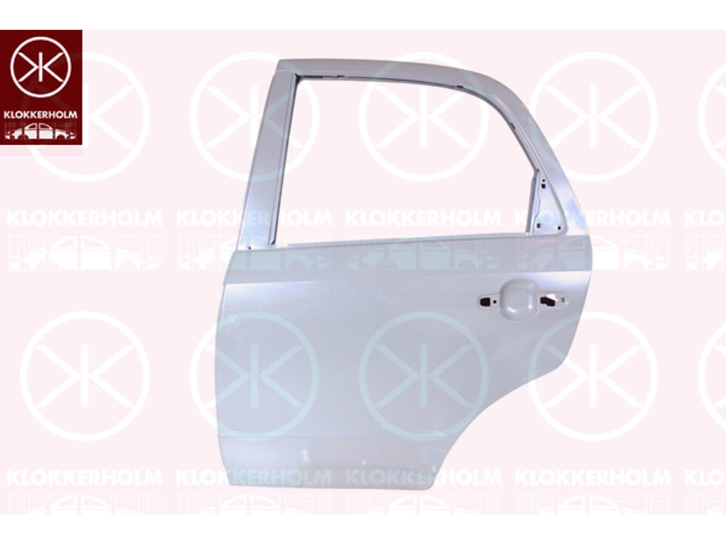 Door, body, 5-drs, Full Body Section, Left Rear