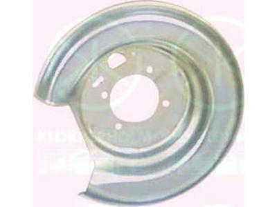 Bromssköld, Bakaxel höger, Diameter 1/diameter 2 [mm]: 335/75, förzinkad