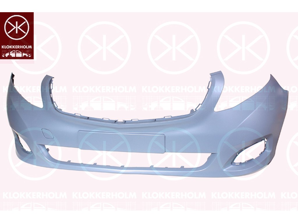 Stötfångare, m/grundlack, Fram, Fordonsutrustningslinje/-variant: V-CLASS