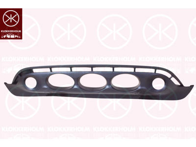 Bumper, Front, Lower Section, Vehicle Production Country: Great Britain, black