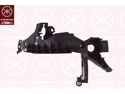 Huvudstrålkastare, fot, Vänster