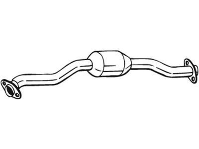 Catalytic Converter, with mounting parts, Emission Standard: Euro 1, Emission Standard: Euro 2, Emission Standard: Euro 3