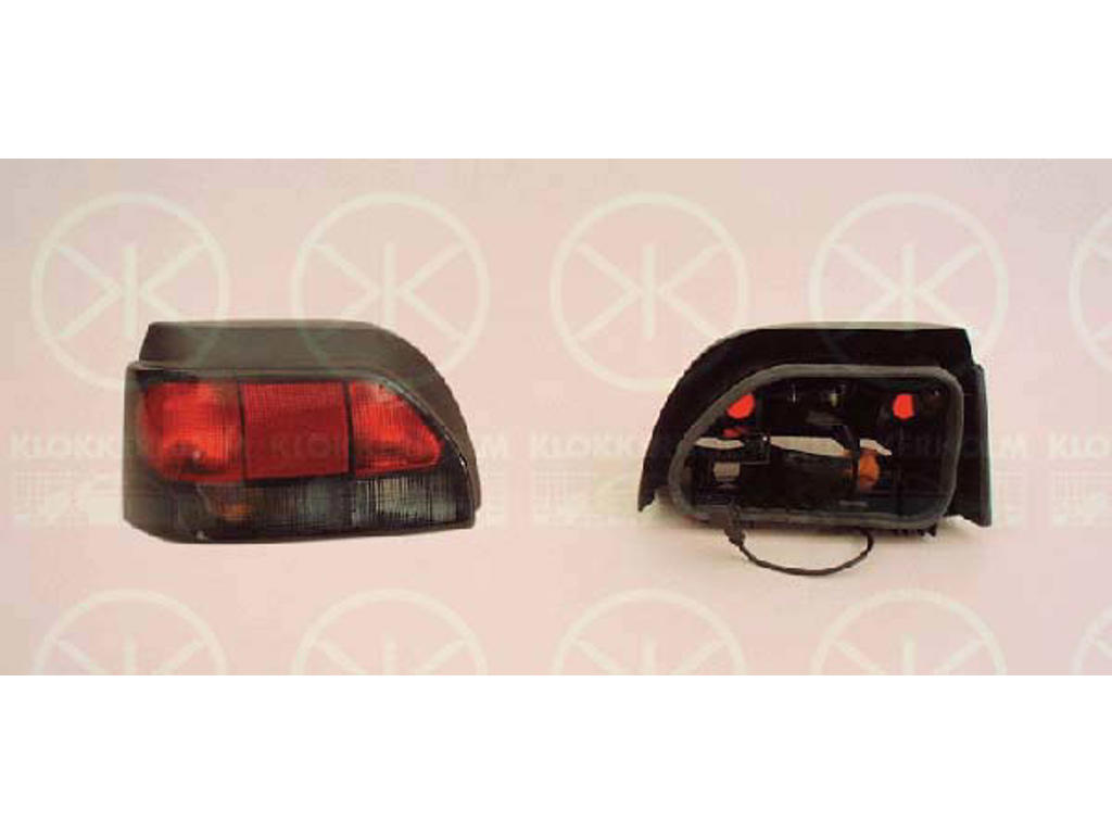 Lens, tail light assembly, Left