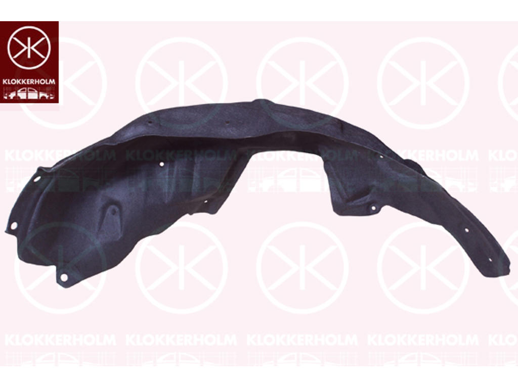 Liner, wheelhouse, Plastic, Right Front