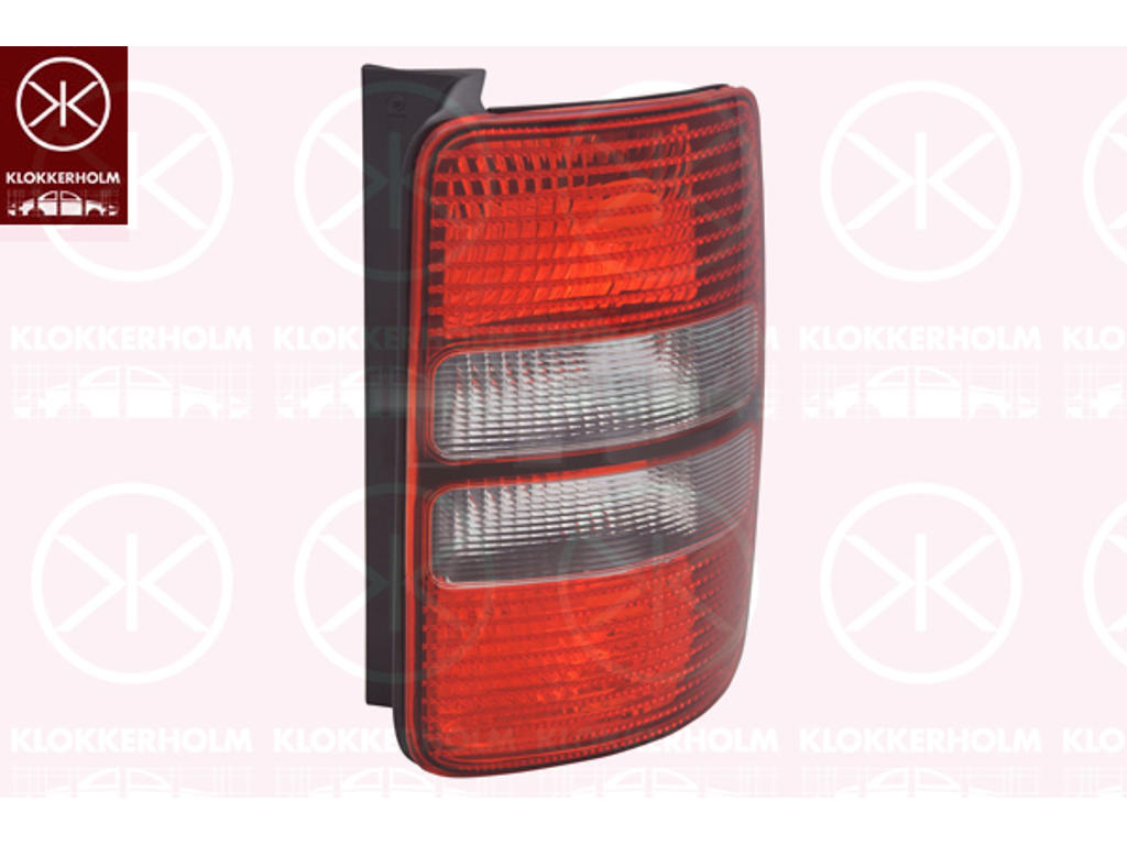 Tail Light Assembly, for vehicles with tailgate, Right, Indicator Colour: smoke grey, without bulb holder