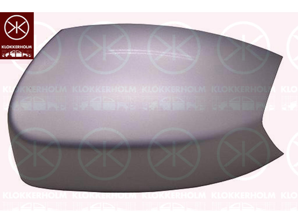 Housing, exterior mirror, w/primer, Left