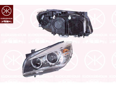 Forlygte, højre, Lysstyrke [lx]: 25, Bi-Xenon, med indstillingsmotor for LWR, uden styreenhed til Xenon, D1S (gasafladningslampe), PY21W, Valeo