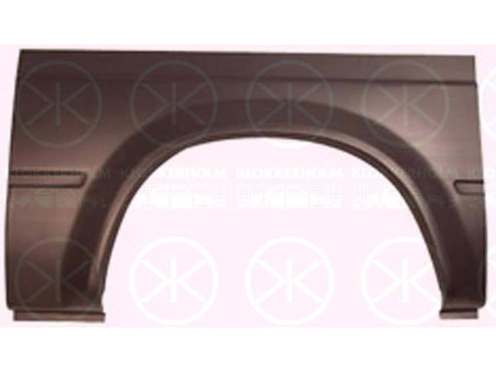 Quarter Panel, Wheel Arch Border, for dual tyres, Left Rear, Axle Distance [mm]: 3570