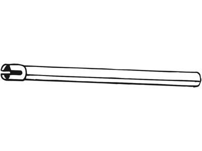 Exhaust Pipe, See accessories list for additionally required parts:  