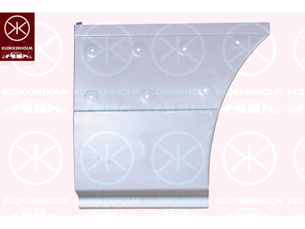 Quarter Panel, Left Front, Trim Level: L2, Side Panel, Repair Panel, Length [cm]: 50