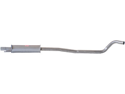 Centre Muffler, See accessories list for additionally required parts:  
