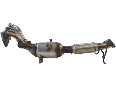 Catalyseur, avec pièces dassemblage, Euro 4