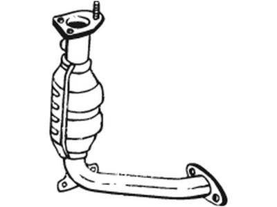 Catalytic Converter, with mounting parts, Emission Standard: Euro 2, Emission Standard: Euro 3