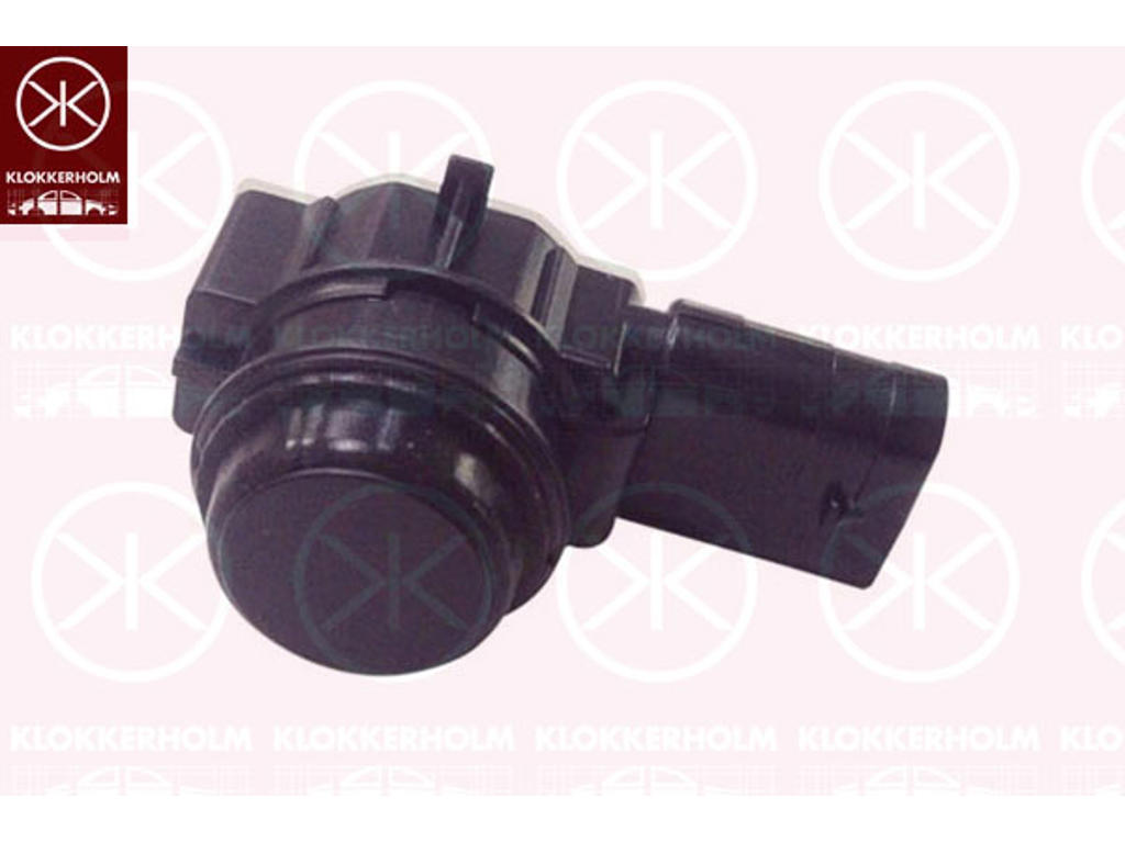 Sensor, parkeringshjälp, fram och bak, lackerbar, Antal stickkontakter: 3, ultraljudsensor