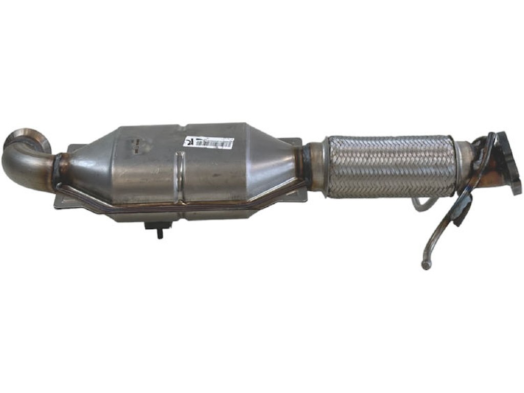 Catalytic Converter, with mounting parts, Euro 4