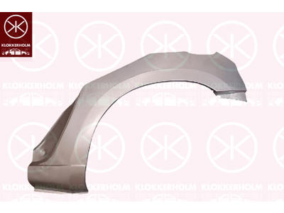Боковина, 2х дверн., сзади слева, Ремонтная накладка, Край колесной арки