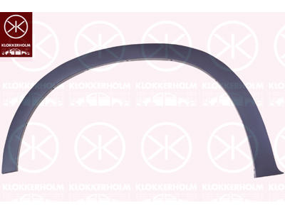 Flaring, wing, Plastic, Left Front