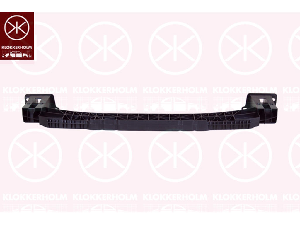 Support, bumper, Plastic, Front, Lower Section