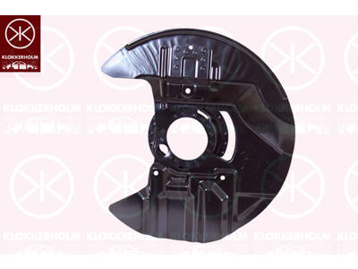 Bromssköld, framaxel höger, för bromsskivediameter [mm]: 325, Utrustningsvariant: M3, aluminium