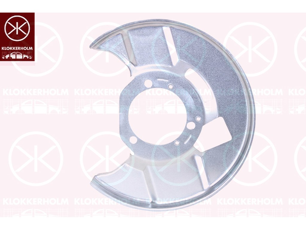Splash Guard, brake disc, Front Axle Left, Zinc-coated, for brake disc diameter [mm]: 296