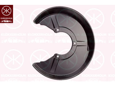 Bromssköld, Bakaxel vänster, 4WD, för bromsskivediameter [mm]: 245