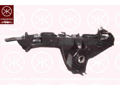 Mounting Bracket, bumper, Plastic, Right Front